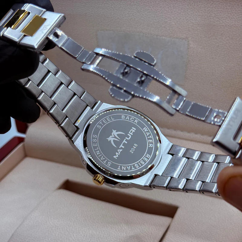 Matturi True Tune Golden Dial (All Chronograph Working )