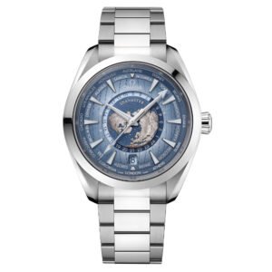 Omega Seamaster Aqua Terra 150m Worldtimer Watch - Skyblue Planet Ocean