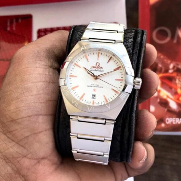 Omega Constellation Co Axial Watch Chronometer Automatic Swiss Made Men Watch