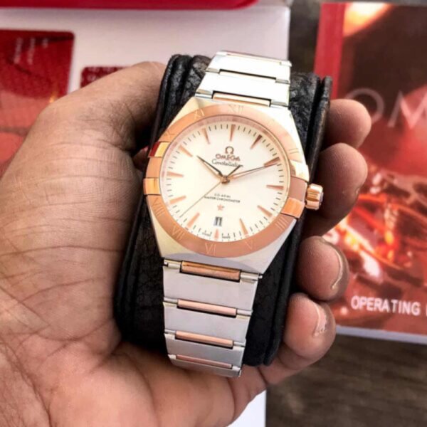 Omega Constellation Watch Co Axial Chronometer Automatic Men Watch