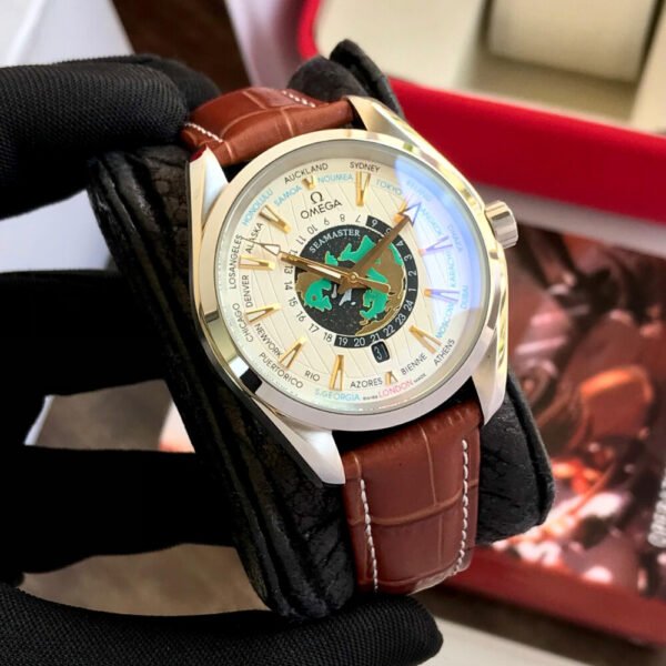 Omega Co Axial Master Watch Worldtimer Chronometer Automatic Men Watch