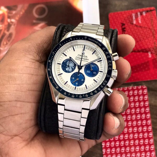 Omega Speedmaster Watch 50th Anniversary Silver Men Watch Limited